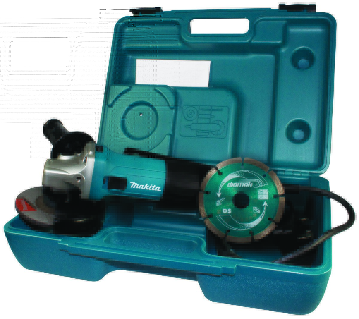Makita GA4530RKD 4.1/2" 110V 720W (115mm) Angle Grinder with Diamond Blade in Case