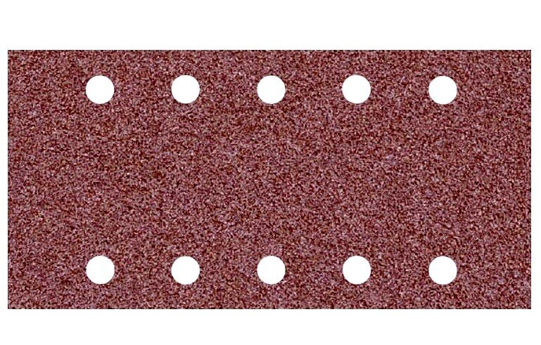 Makita P-33196 Velcro Backed Abrasive Paper 115mm x 229mm 80 Grit (Pack of 10)