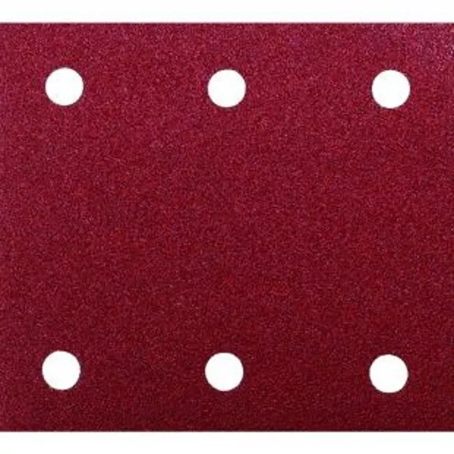 Makita P-33087 Velcro Backed Abrasive Paper 114 x 102mm 40 Grit (Pack of 10)