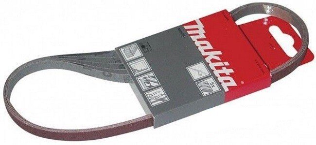 Makita P-43262 Abrasive Belt 9 x 533mm 60 Grit (Pack of 5)