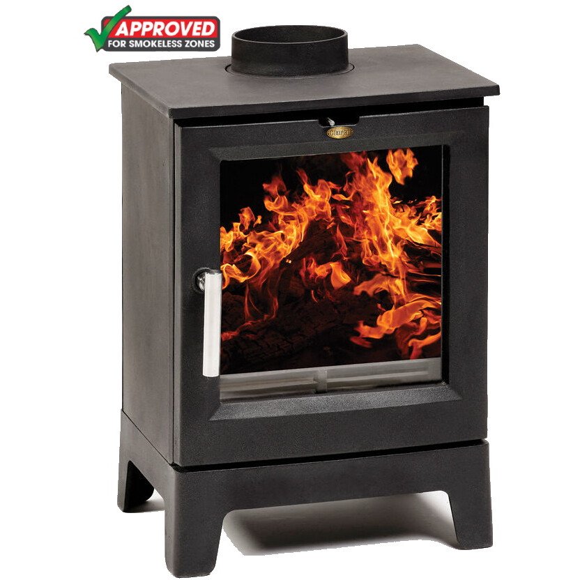 Clarke 6910121 Malvern II 4.9kW Eco-Design Ready Wood Burning Cast-Iron Stove