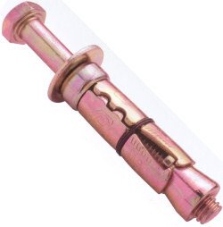 Masonmate 0865L1075 M10 x 75 Shield Anchors Loose Bolt Box of 25