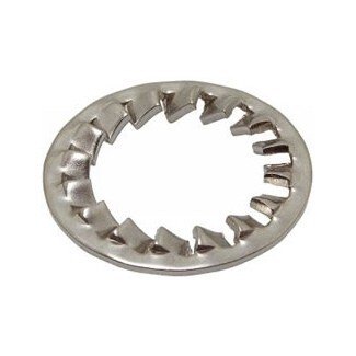 Metal Mate 1024953 Shakeproof Serrated Washer Internal M5 BZP (Packet of 100)