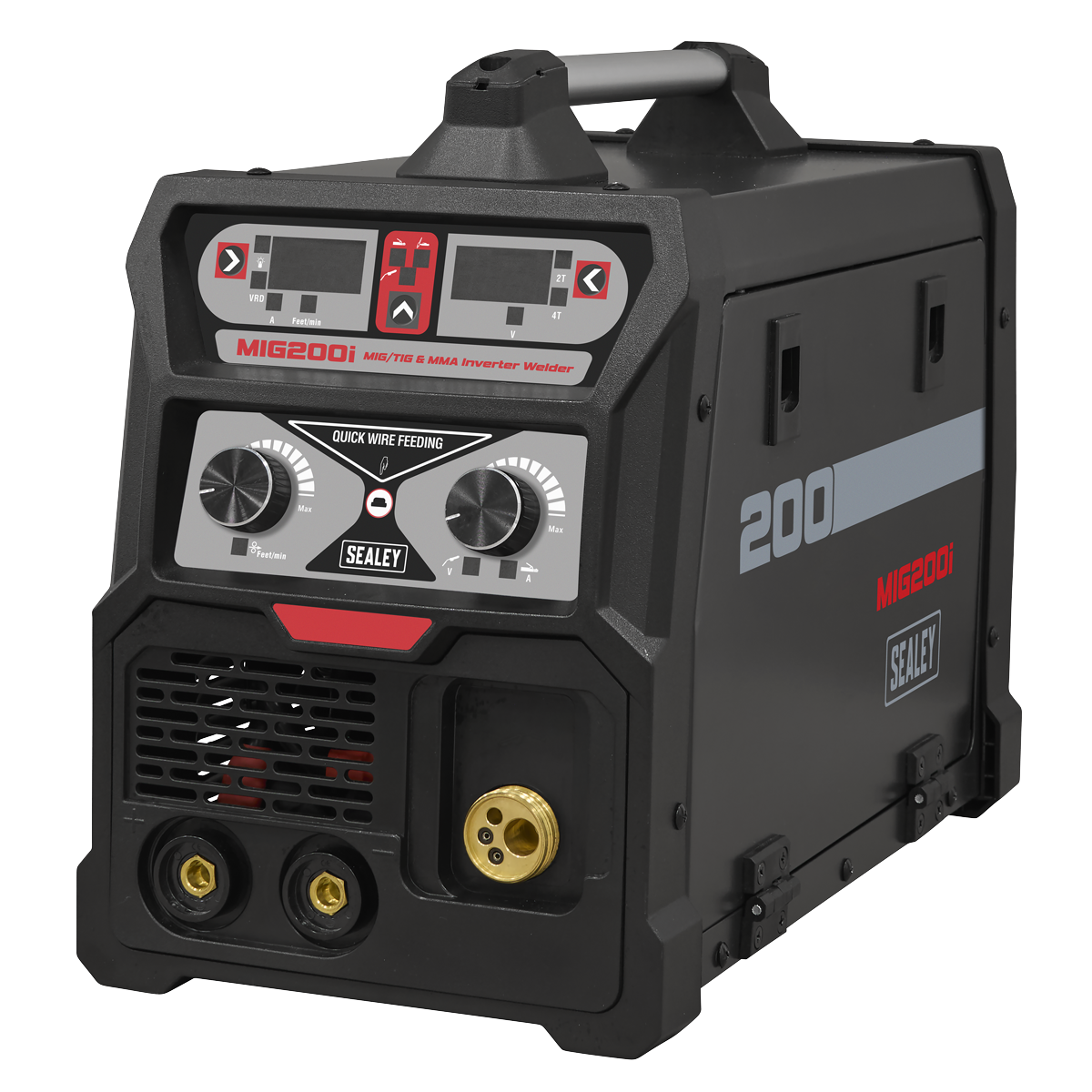 Sealey MIG200i MIG/TIG & MMA (ARC/STICK) Inverter Welder 200A