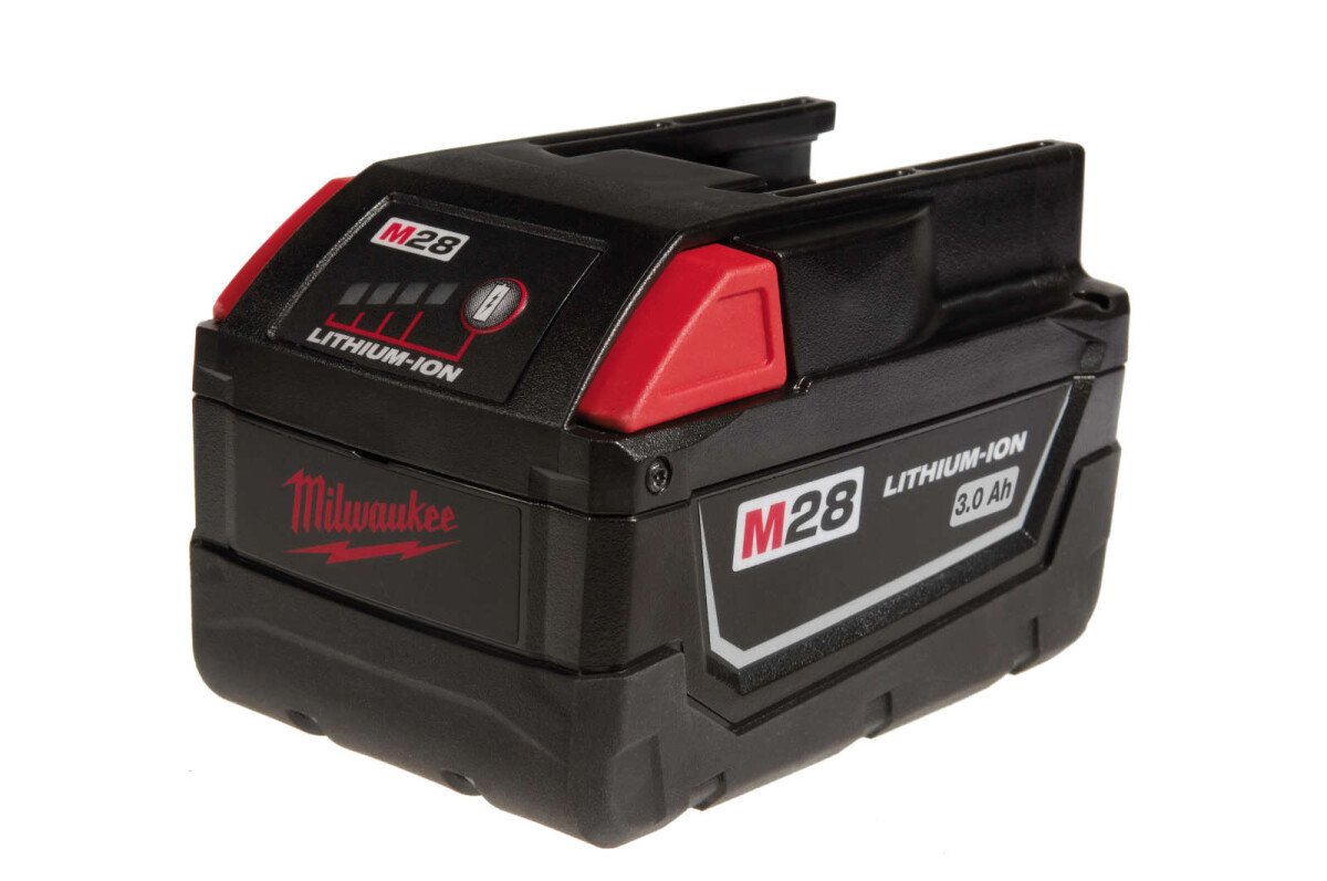 Milwaukee M28BX M28 28v 3.0Ah Liion Battery from Lawson HIS