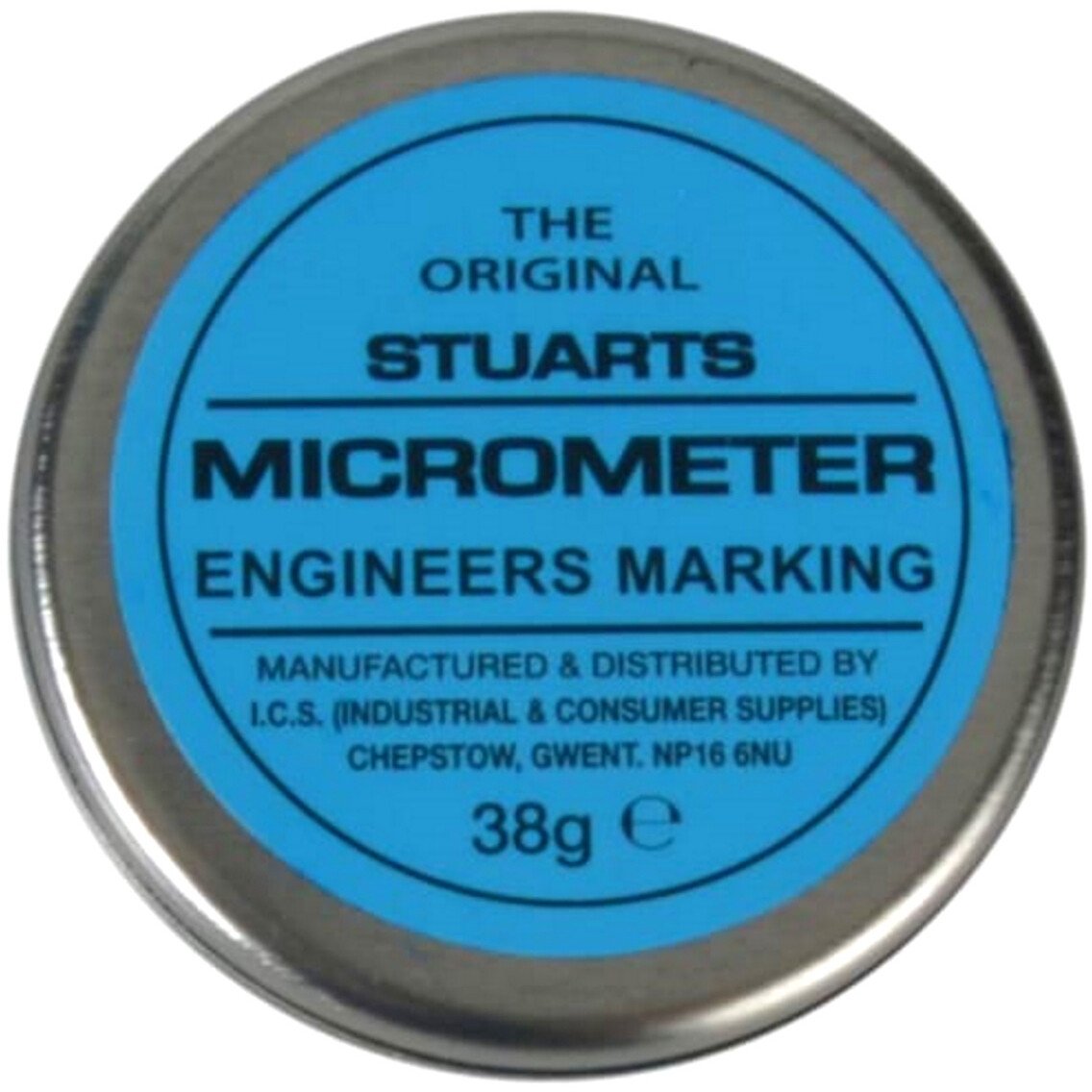 Stuarts MISENGBLUE Tin of Micrometer Marking Blue 38g