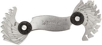 Mitutoyo 188-121 Metric Screw Pitch Gauge 0.4-7mm