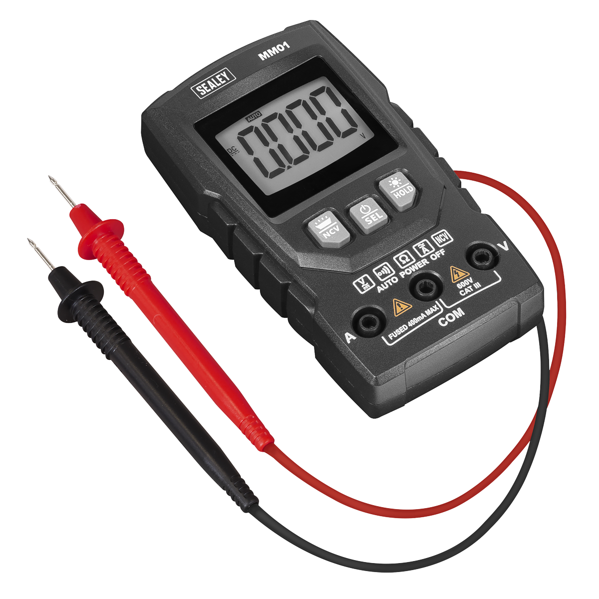 Sealey MM01 Auto-Ranging Digital Multimeter 6-Function