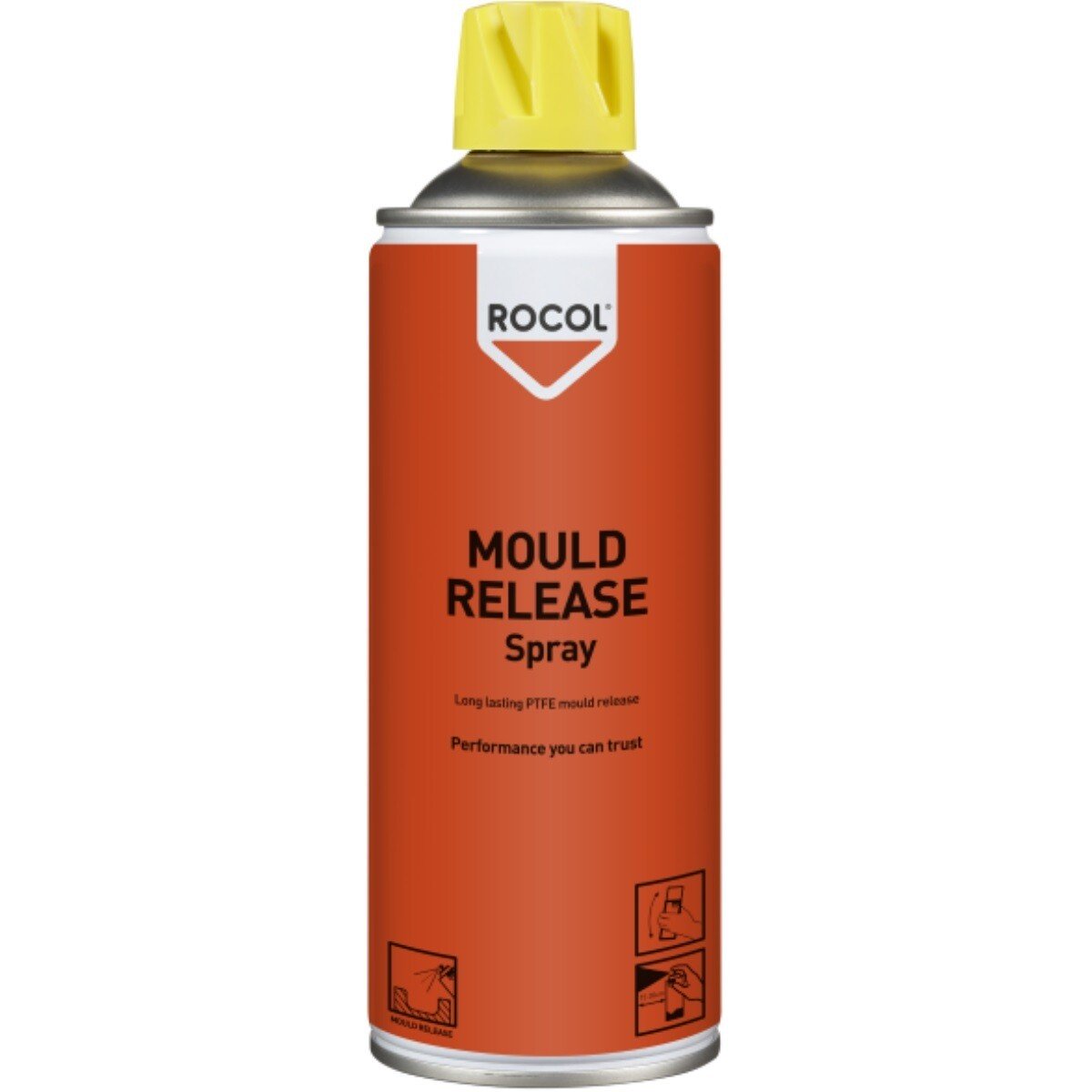 Rocol 72021 Mould Release Spray 72021 PTFE 400ml