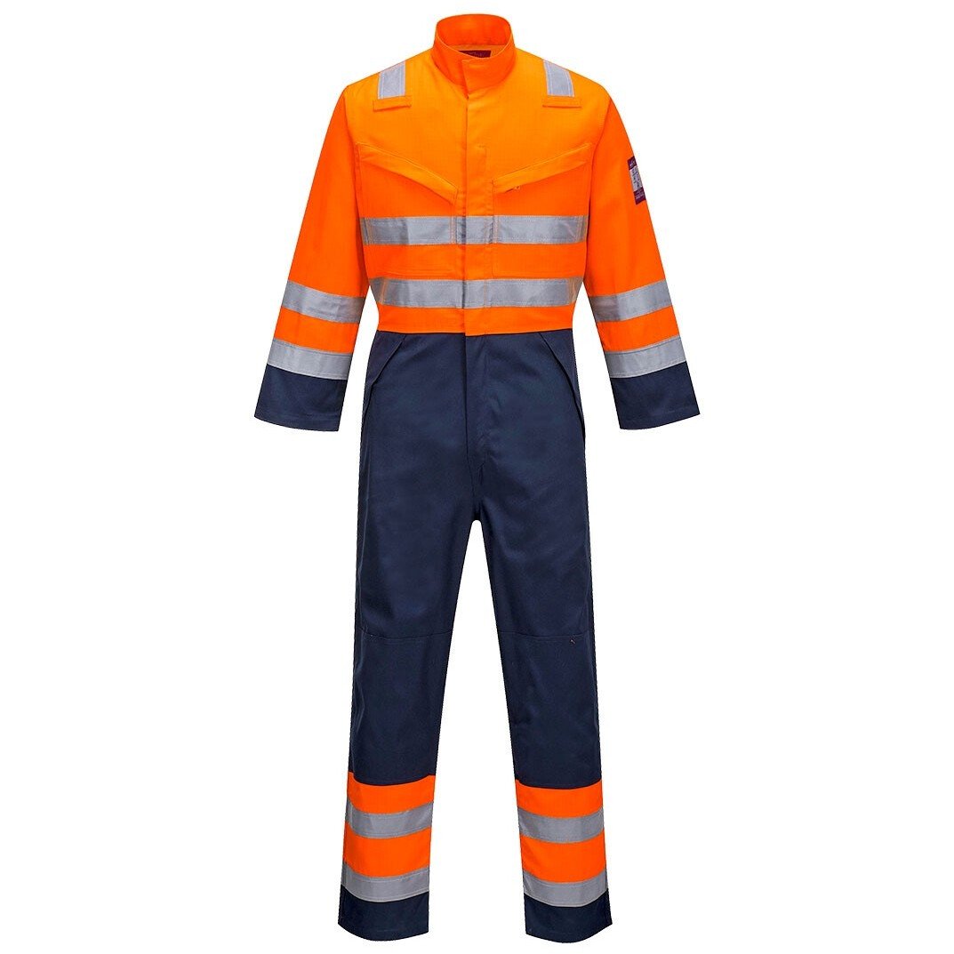 Portwest MV29 Modaflame RIS Navy/Orange Coverall