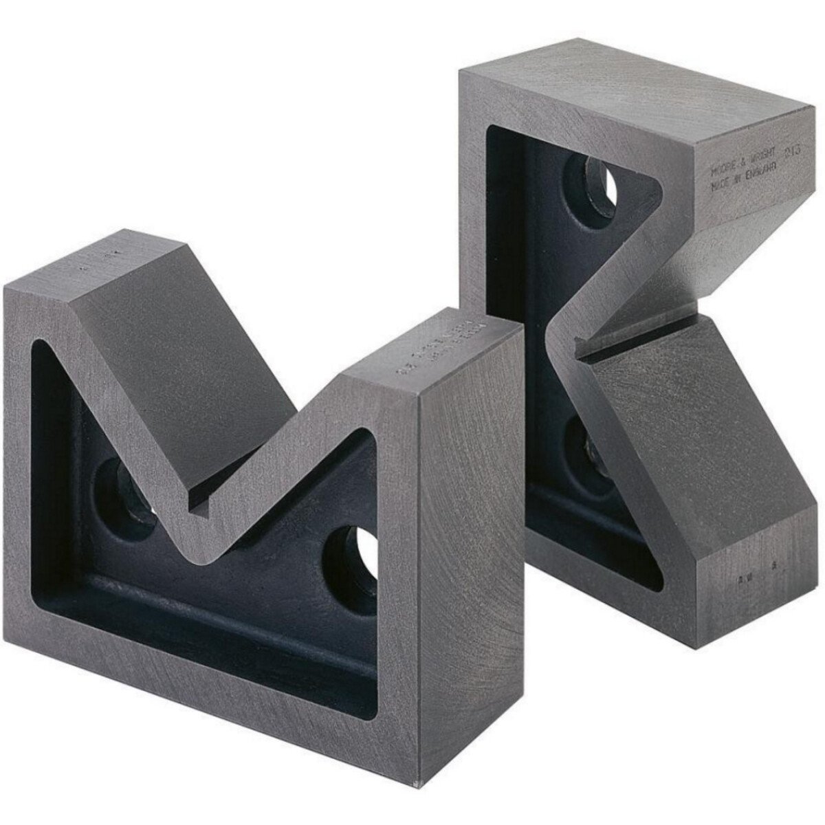 Moore & Wright 215 Traditional Vee Blocks Standard Pairs 160mm (6.30in) Capacity