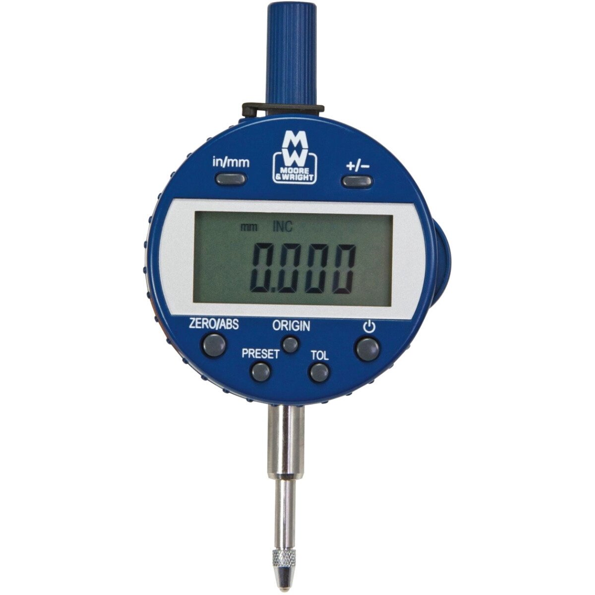 Moore and Wright MW430-01DABS Digital Absolute Indicator 430-DABS Series 0-12.5mm (0-0.50")