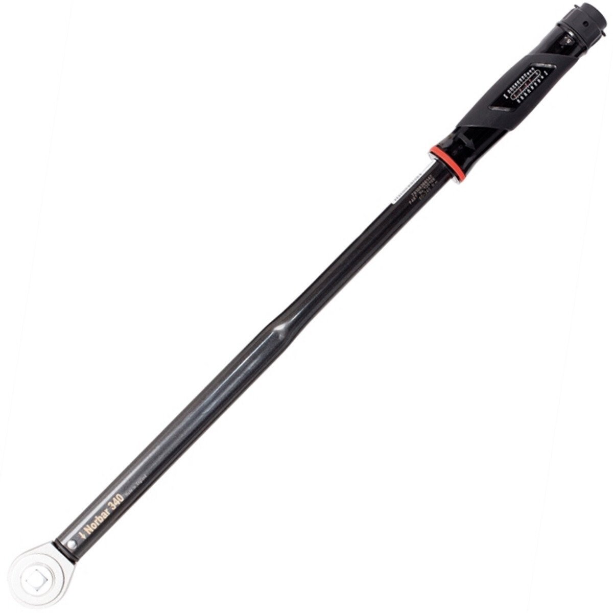 Norbar 130106 NorTorque®340 Adjustable Dual Scale Ratchet Torque Wrench 1/2in Drive 60-340Nm NOR130106