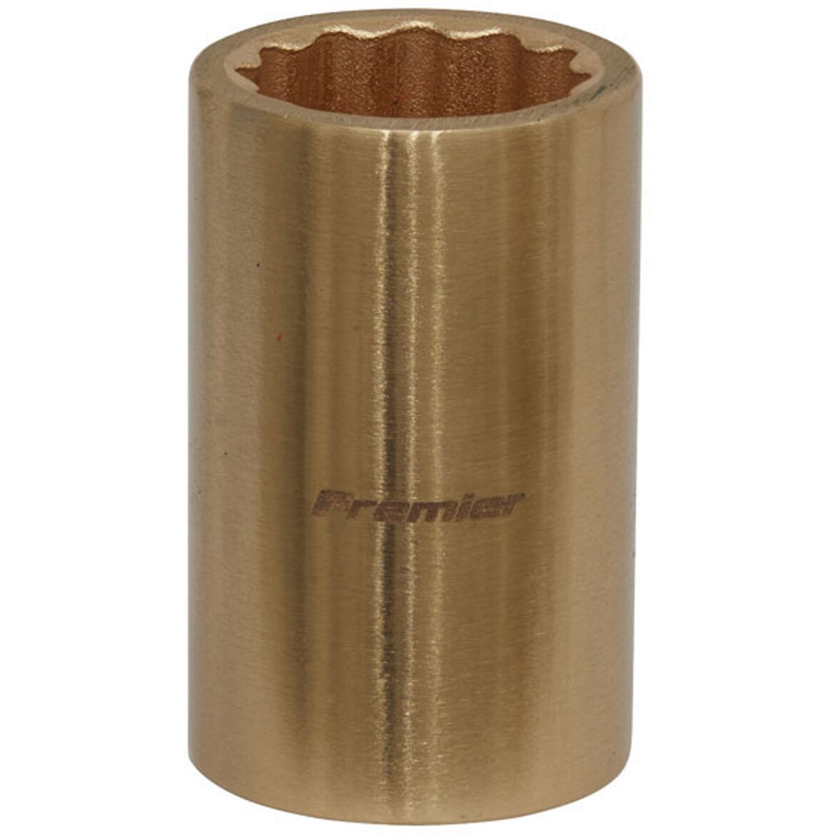 Sealey NS050 Socket 17mm 1/2" Drive WallDrive® Non-Sparking Beryllium Copper