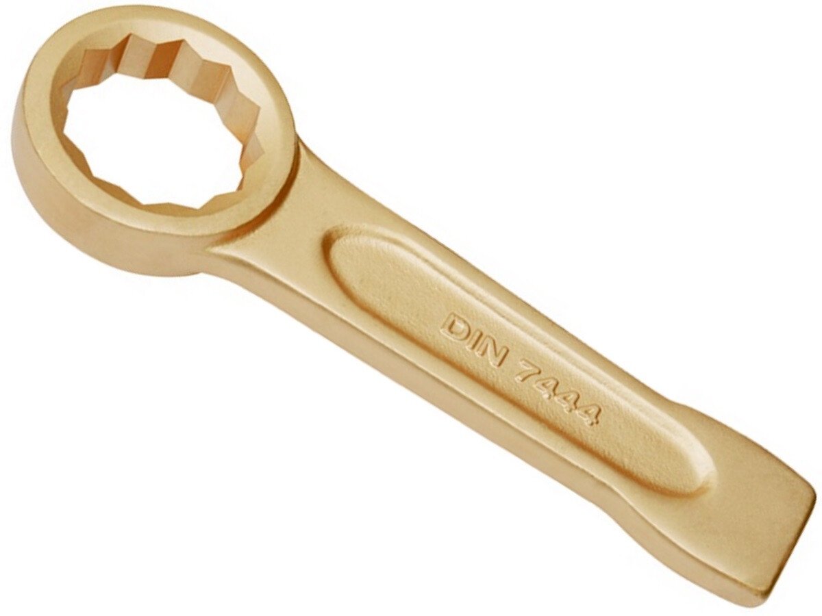 Bahco NS106-34 1.1/16" AF Non-Sparking Ring Slogging Spanner Aluminium Bronze AL-BR