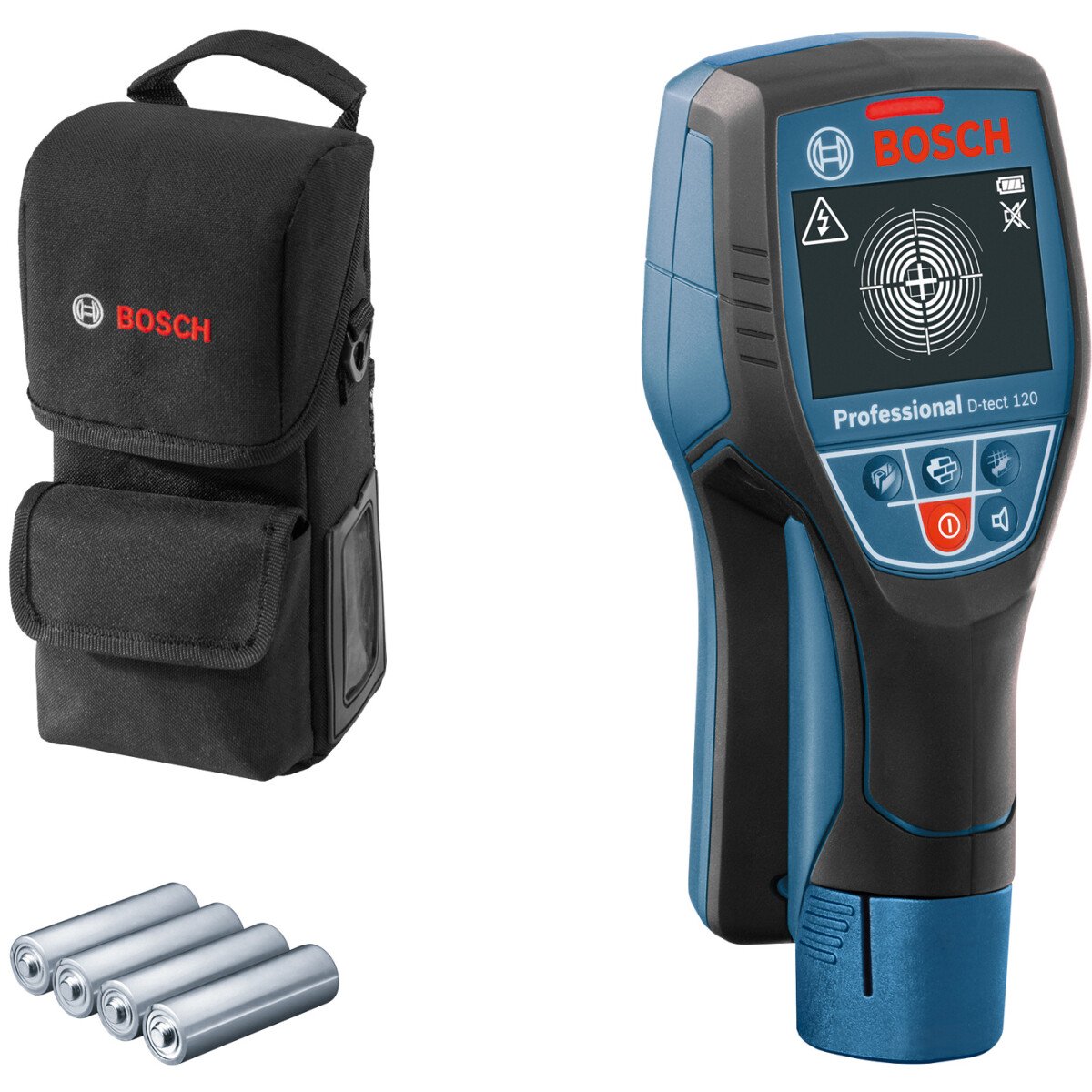 Bosch DTECT 120 Radar Wall Scanner 12V (1x1.5Ah) 