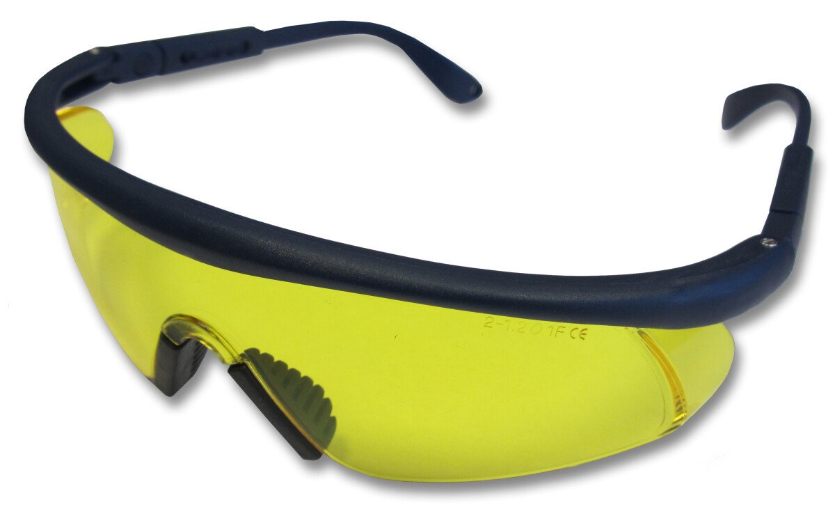 Optramax Sigma-A Amber Tinted Safety Spectacles