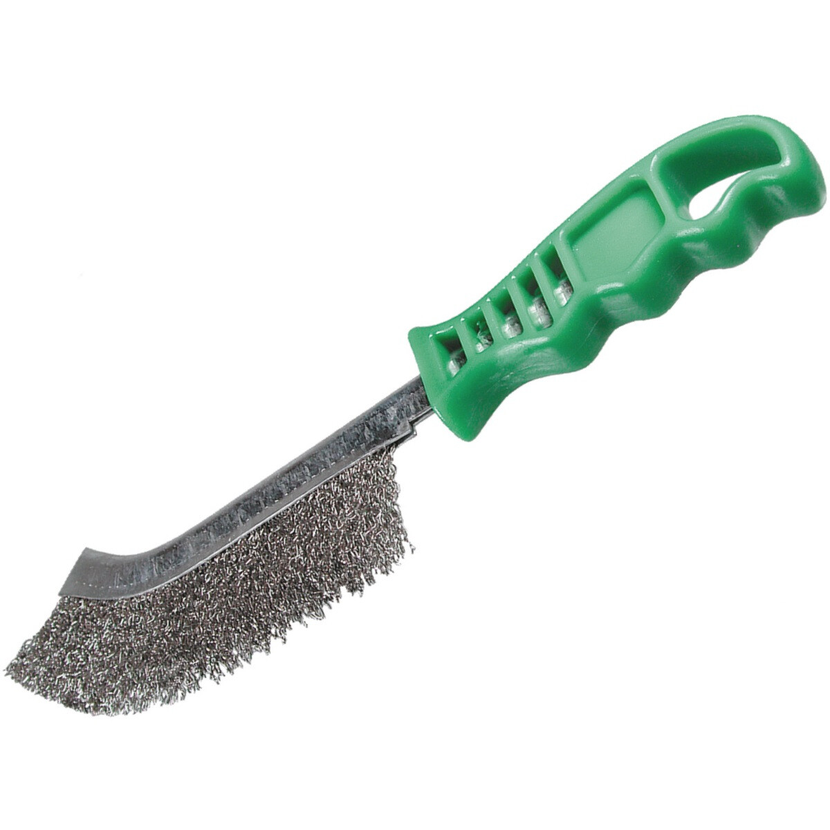 Osborn 0008 462 391 Wire Brush Stainless Steel Green Handled
