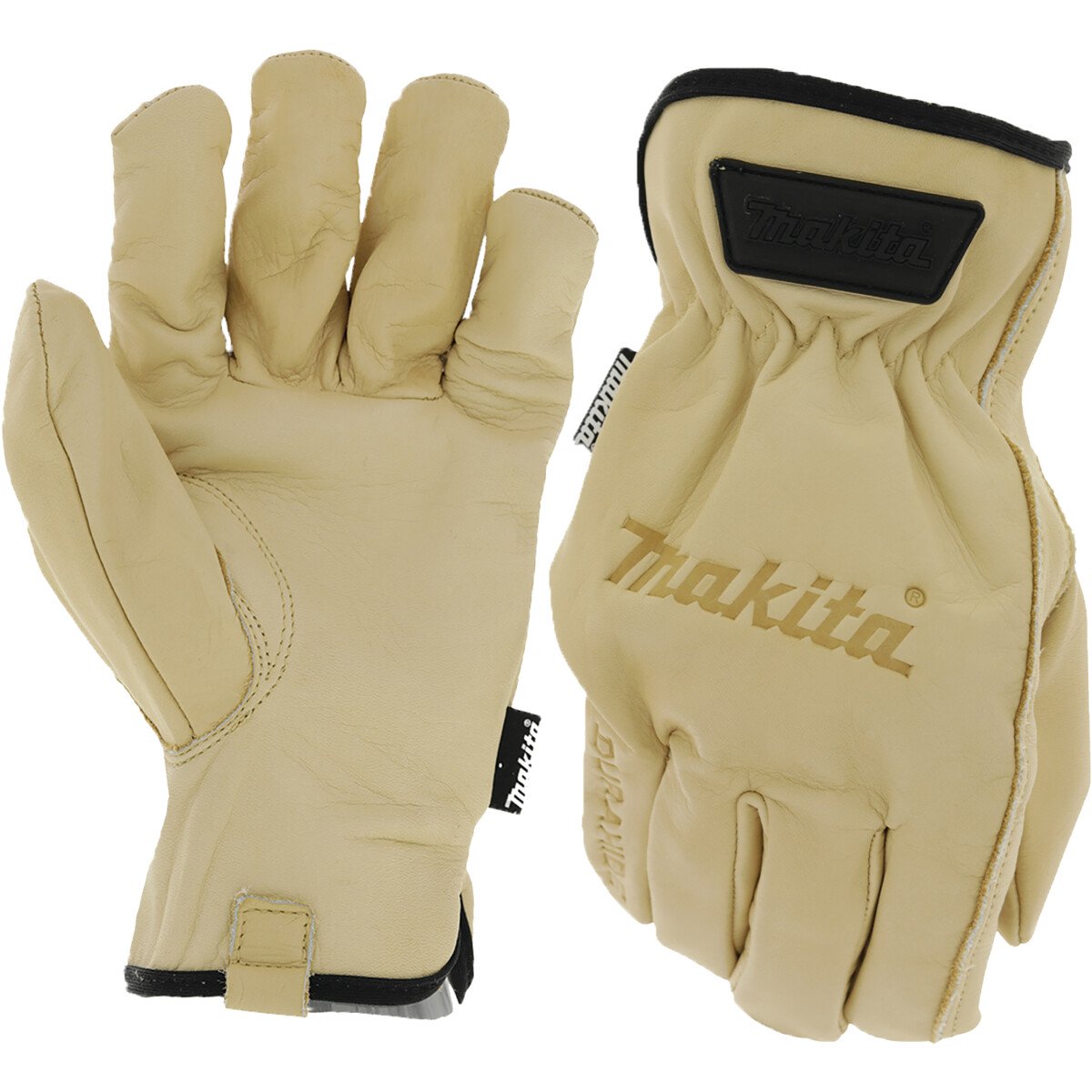 Makita P-84626 Cow Leather Drivers Gloves Medium