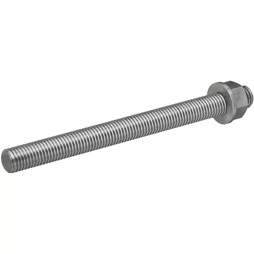 Fischer 90447 Threaded Rod FIS A M 10 x 130 A4  Stainless Steel  Box x 10