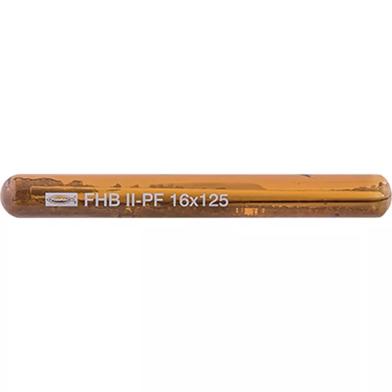 Fischer 508001 Resin Capsule FHB II-PF 16 x 125 High Speed Pack x10
