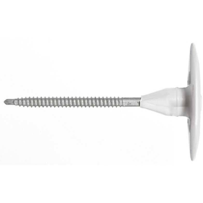 Fischer 44389 White Retaining Disc With Screw DHT S 120mm W Pack x 500