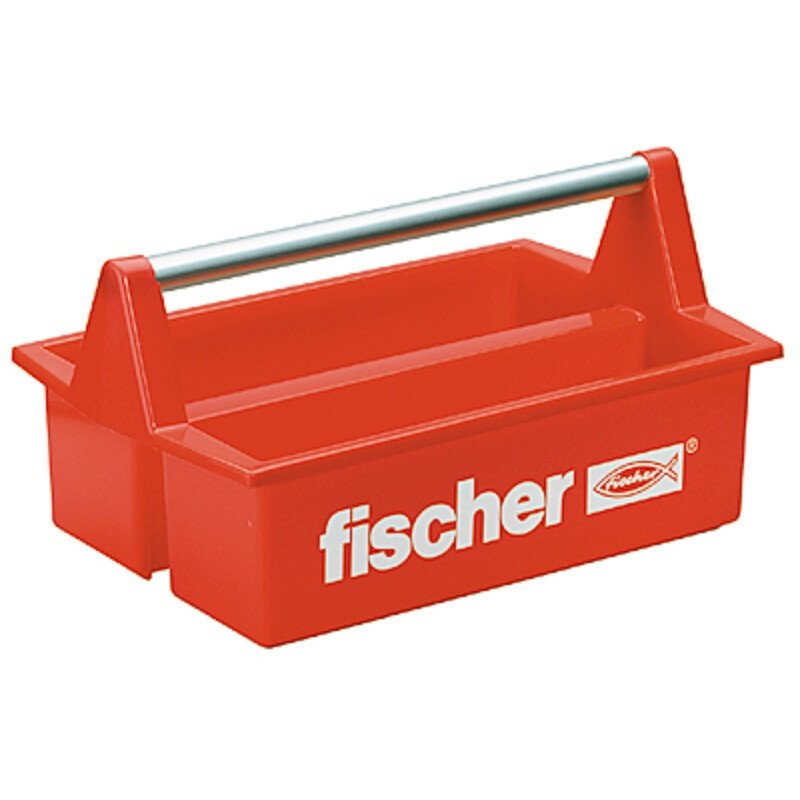 Fischer 60524 Toolboxx With Two Large Storage Containers and Aluminium Handle