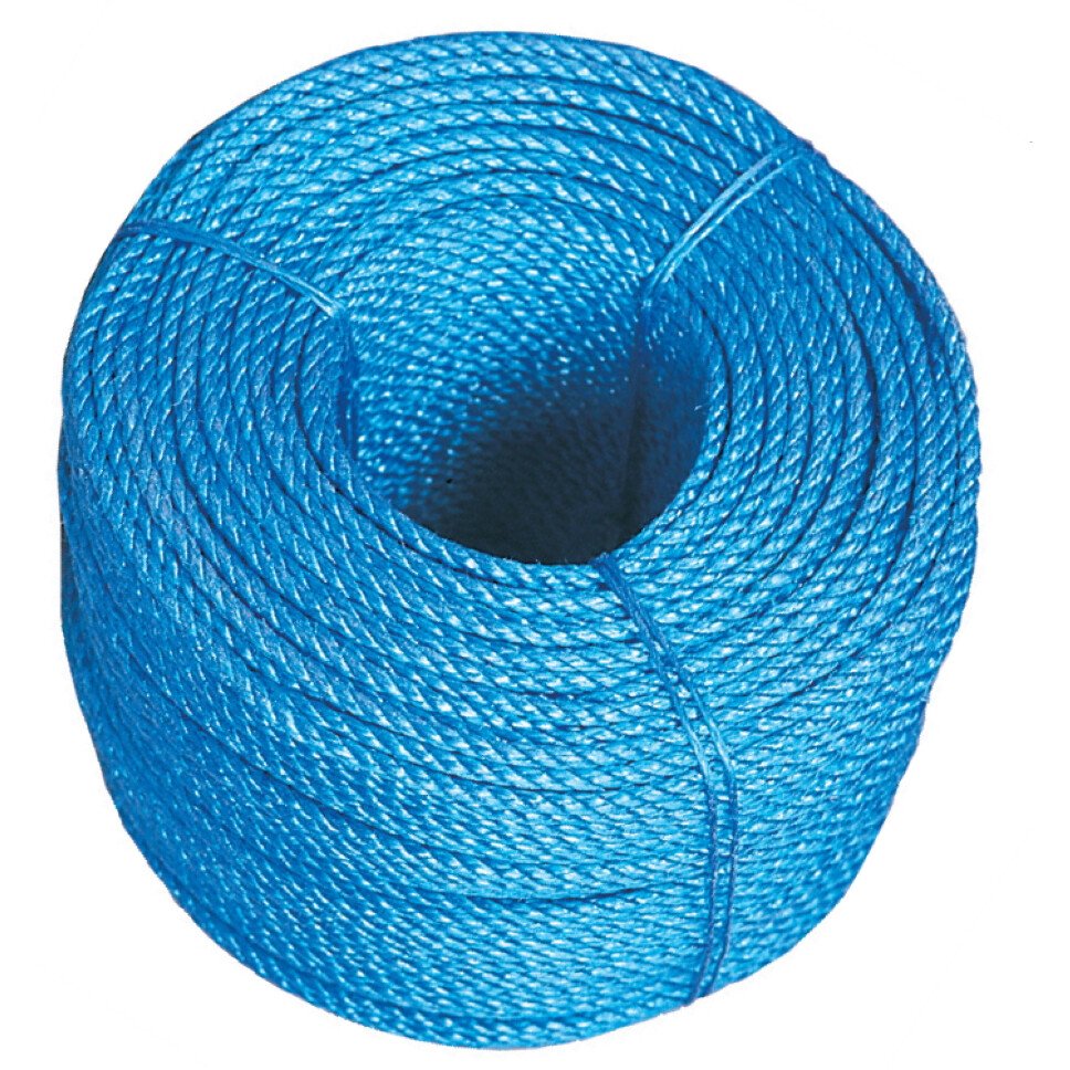 Lawson-HIS PAC054 Blue Polypropylene Rope 4mm x 220 Metre Coil