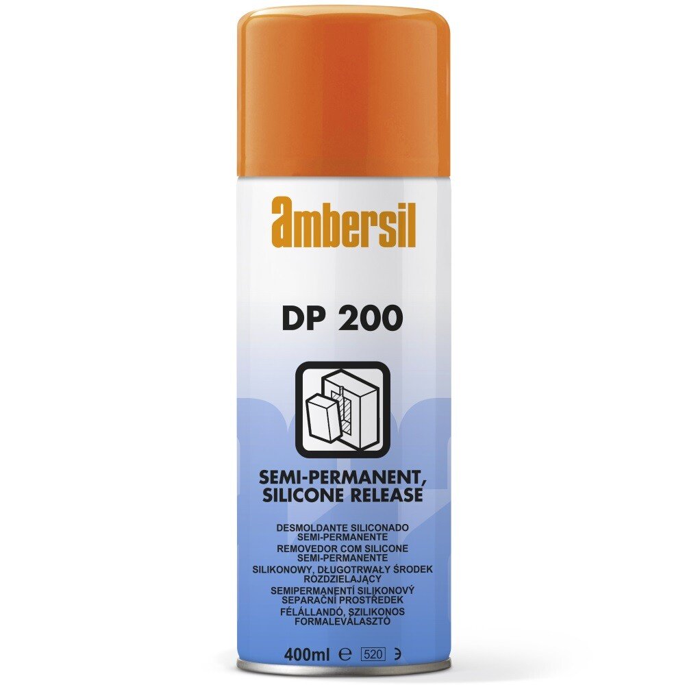 Ambersil 31538-AA DP200 Air Curing Dry Film for Rotational Moulding Release 400ml (Carton of 12)