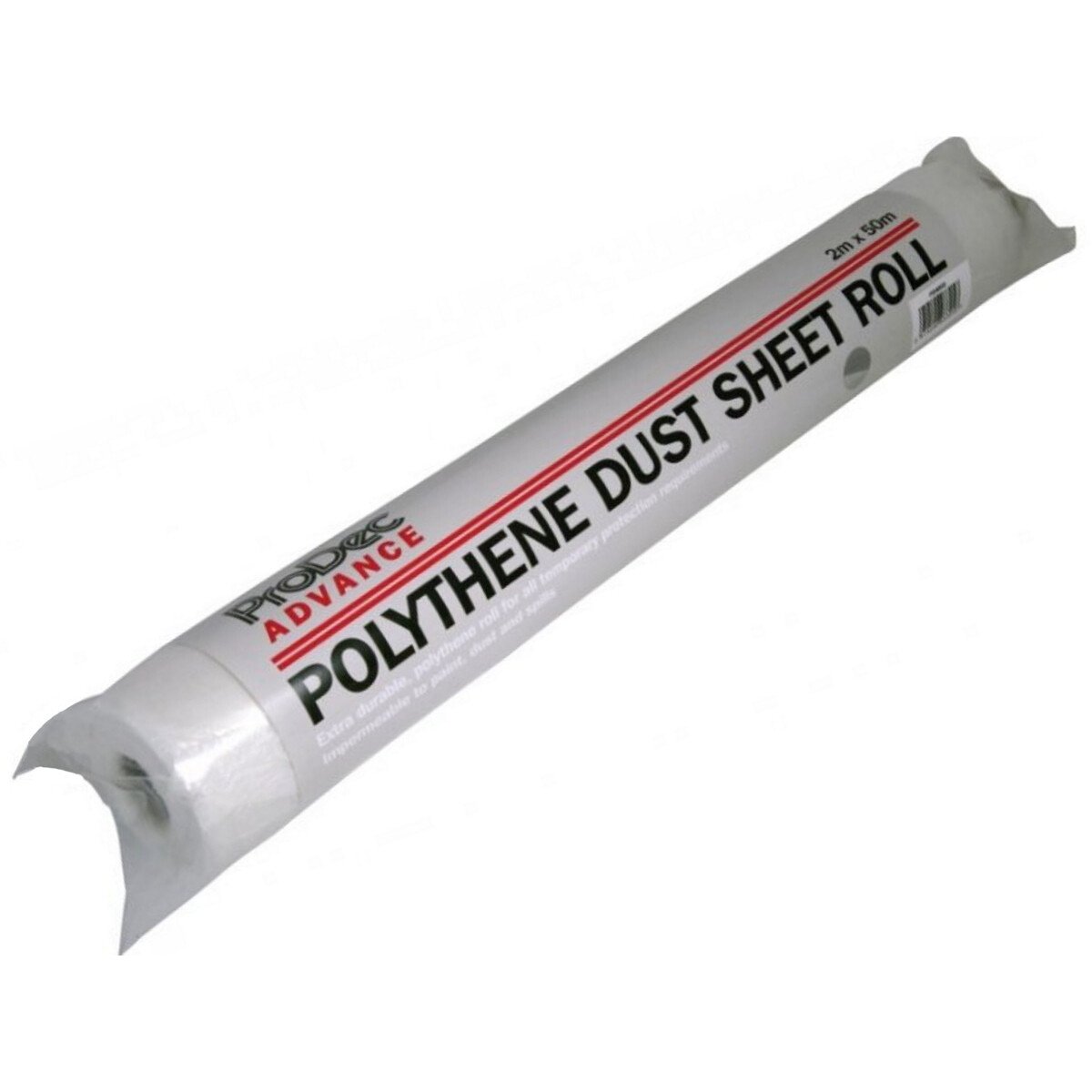 ProDec Advance PDSR50 50m x 2m Roll Polythene Dust Sheet