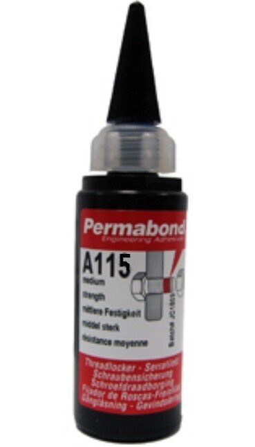 Permabond A115 - 50ml Anaerobic Threadlocking Retainer & Sealant (Box of 10)