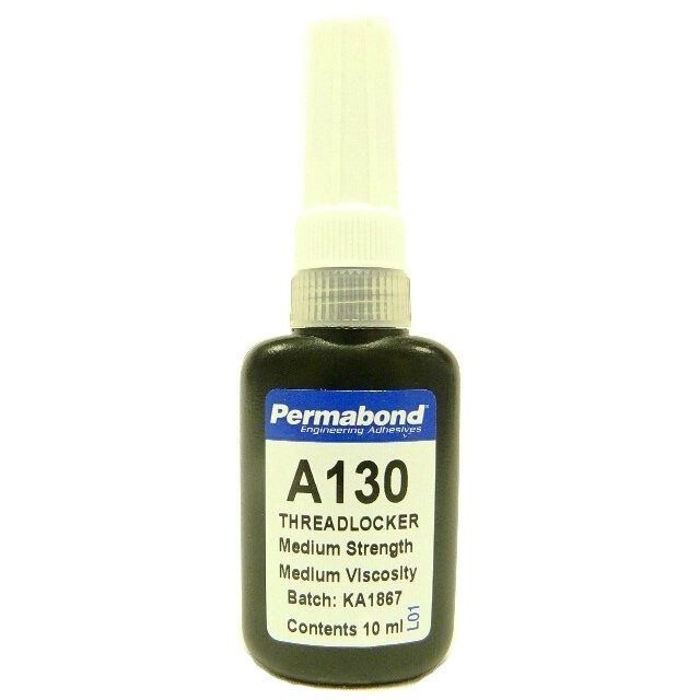 Permabond A130 - 10ml Medium Strength Anaerobic Threadlocker / Retainer