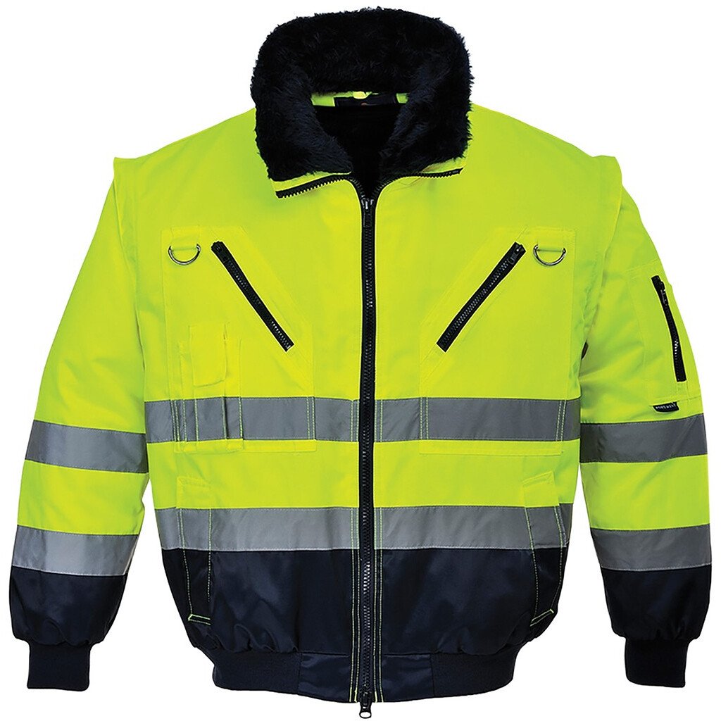 Portwest PJ50 Hi-Vis 3-in-1 Pilot Jacket