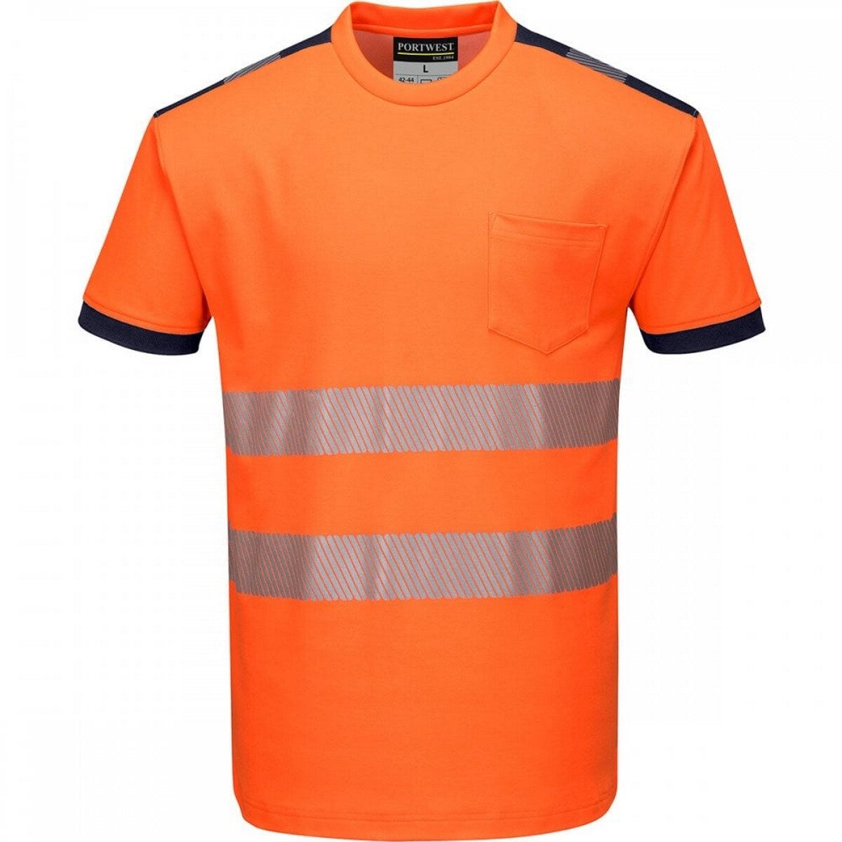Portwest T181 PW3 Hi-Vis T-Shirt Short Sleeve High Visibility