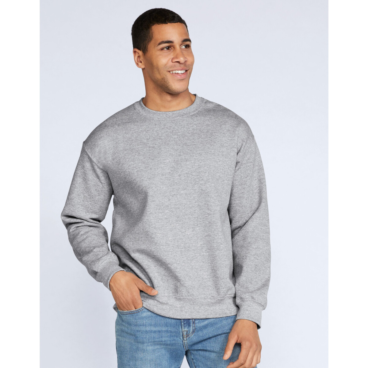 Gildan 12000 DryBlend Adult Crewneck Sweatshirt BTC from Lawson HIS
