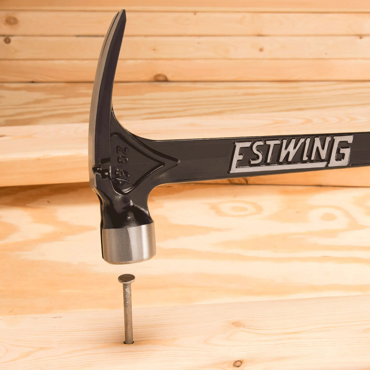 Estwing EB/19SM Ultra Milled Face 424g Black (15oz) Framing Hammer from