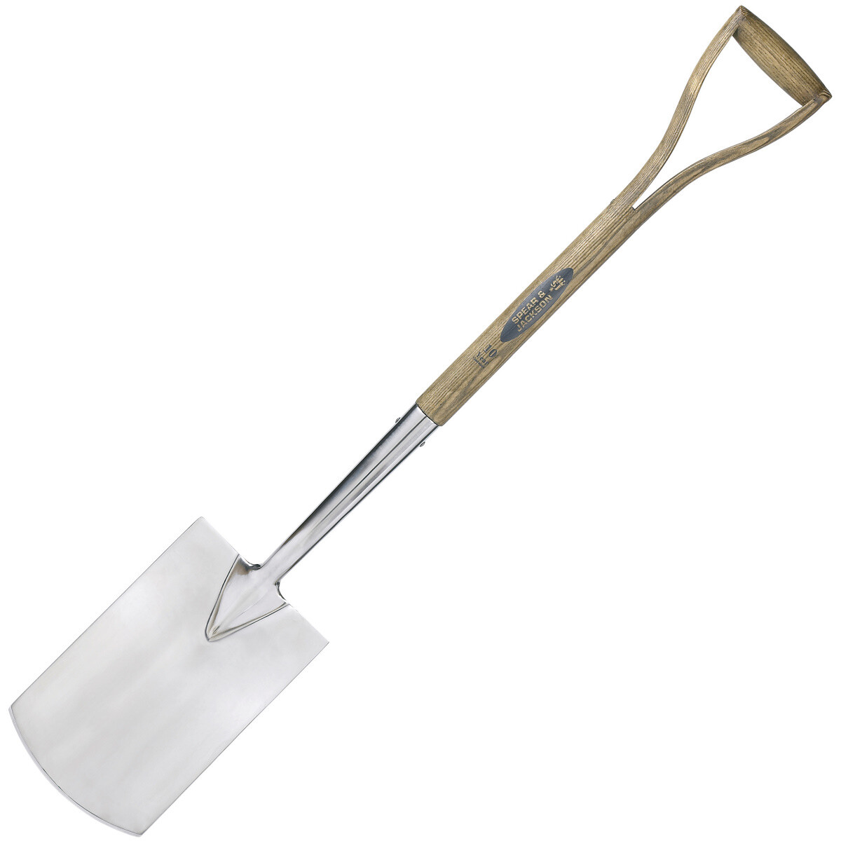 Spear and Jackson 4450DS Traditional Stainless Steel Digging Spade from