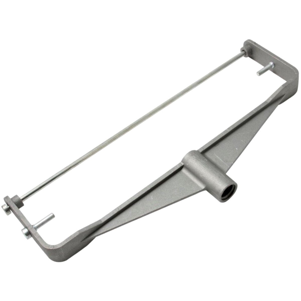 Double arm clearance roller