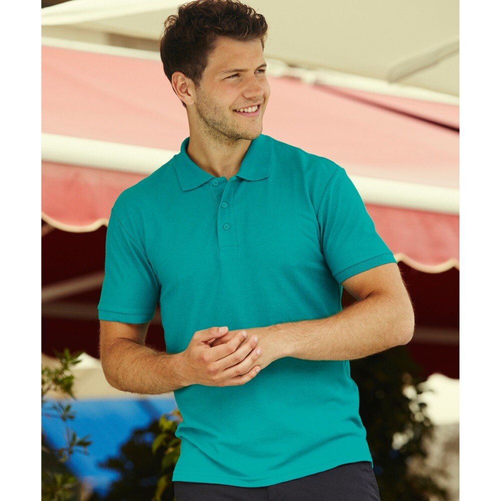 Fruit Of The Loom 63402 Mens 65/35 Polo Shirt