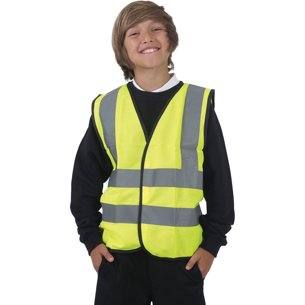 Yoko HVW100CH Childrens Hi-Vis Waistcoat 