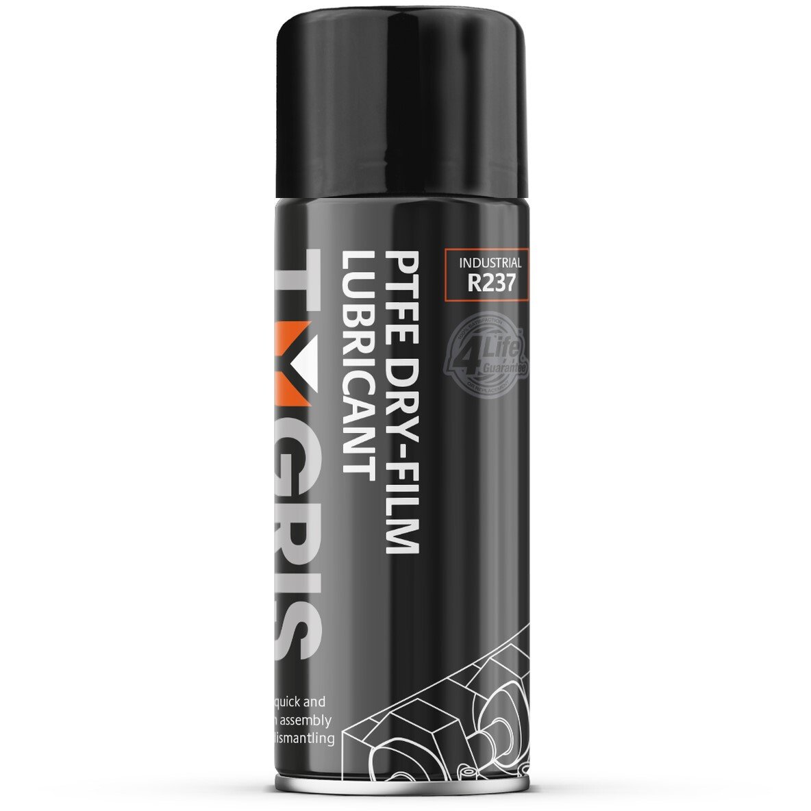 TYGRIS R237 PTFE Dry Film Lubricant 400ml