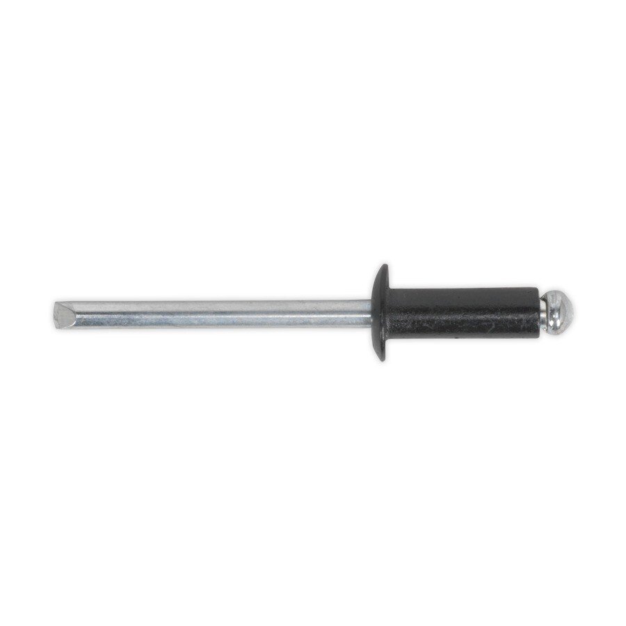 Sealey RAB3280S Aluminium Rivet Black Standard Flange 3.2 x 8mm Pack of 200