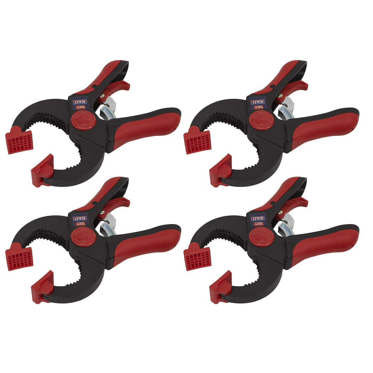 Sealey RC504 Ratchet Clamp 45mm 4pc Set