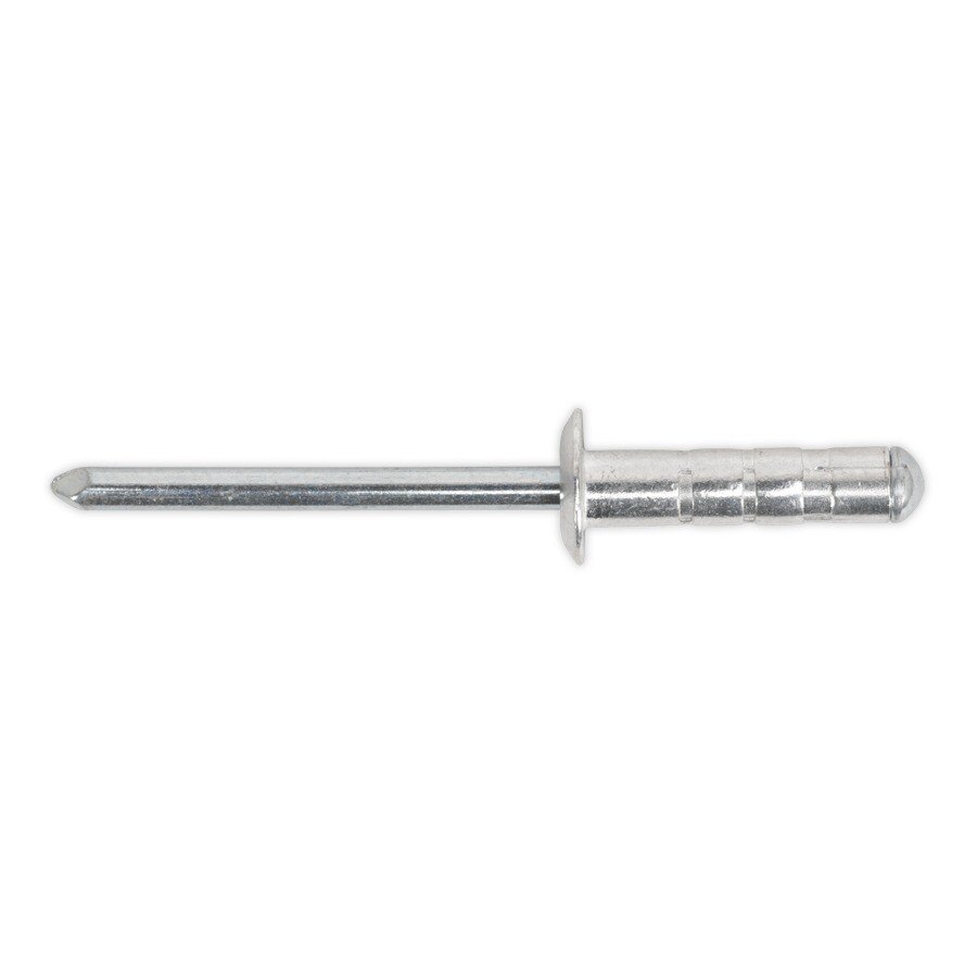 Sealey RM3210S Aluminium Multi-Grip Rivet Standard Flange 3.2 x 10mm Pack of 200