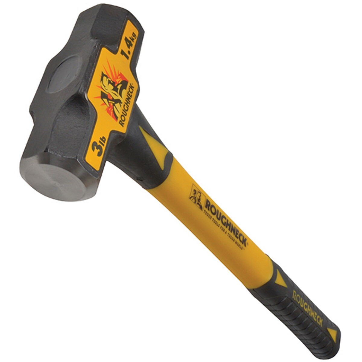 Roughneck 65622 Sledge Hammer Fibreglass Handle 1.4kg (3lb) ROU65622