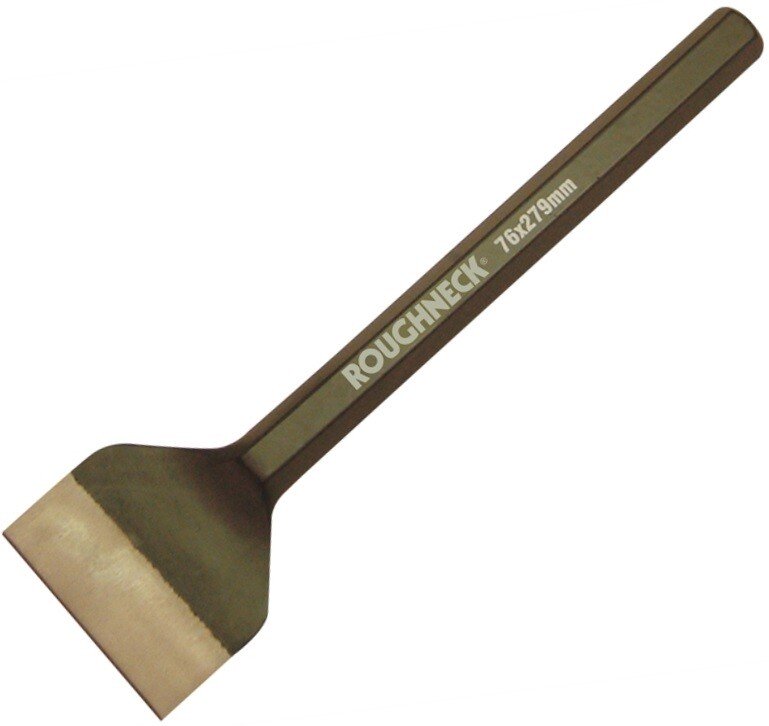 Roughneck 31-989 Electricians Flooring Chisel 76 x 279mm (3in x 11in) 19mm Shank ROU31989