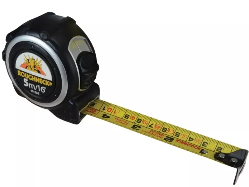 Roughneck 43-205 Tape Measure 5m/16ft (Width 25mm) ROU43205