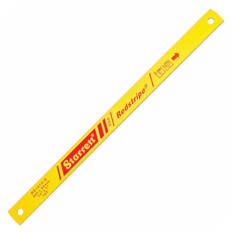 Starrett RS1410-5 HSS Redstripe Power Hacksaw Blade 14" x 1 x .050 10TPI (Pack of 5)