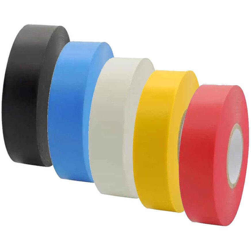 Lawson-HIS TE19 PVC Electrical Insulation Tape 19mm x 33Mtrs Orange (O)