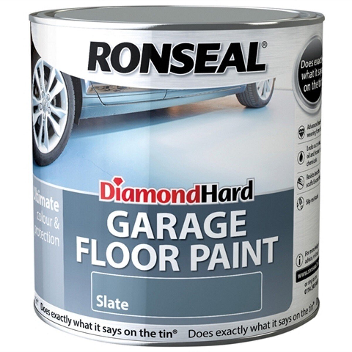 Ronseal RSLDHGFP5L Diamond Hard Garage Floor Paint 5 Litre